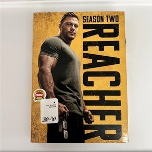 Reacher: Season Two (DVD, 2023) Alan Ritchson / NEW + Slipcover